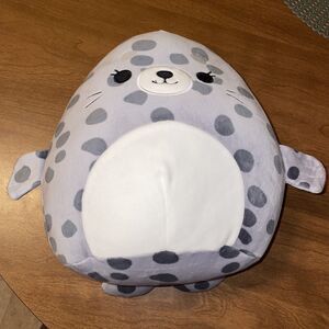 Squishmallow Kelly Toys Isis The 8" Spotted Seal Super Soft Stuffed Plush Toy